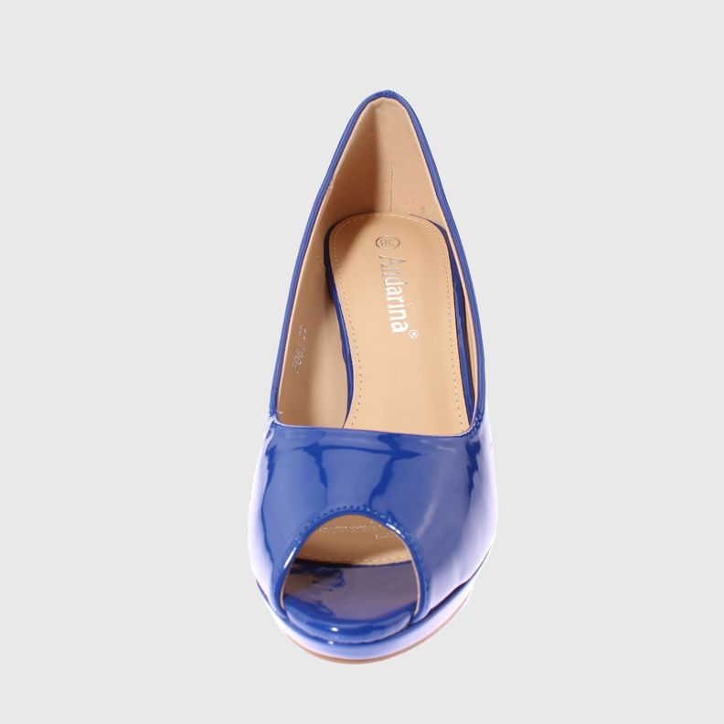 Zapato Fiesta Azul Vía Franca Mujer-2