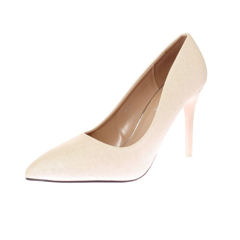Zapato taco Blanco Vía Franca Mujer-0
