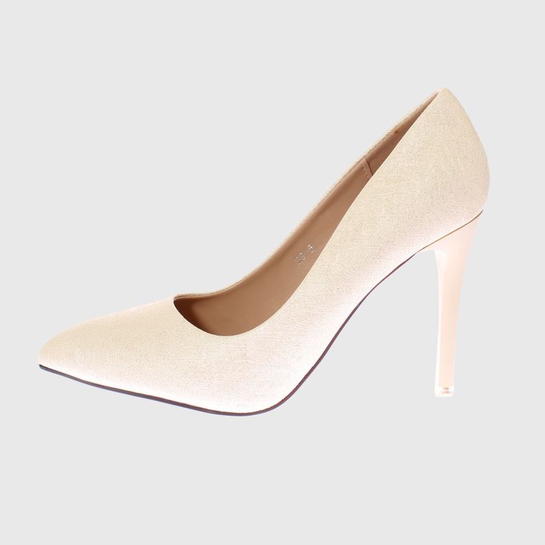 Zapato taco Blanco Vía Franca Mujer-1