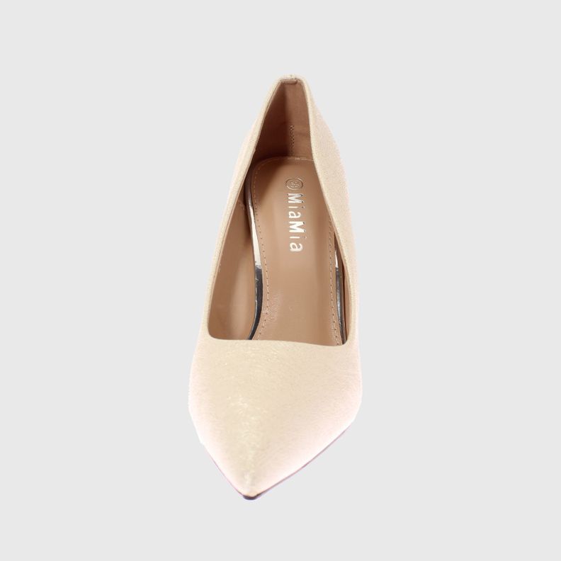 Zapato taco Blanco Vía Franca Mujer-2