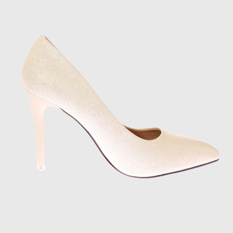 Zapato taco Blanco Vía Franca Mujer-3