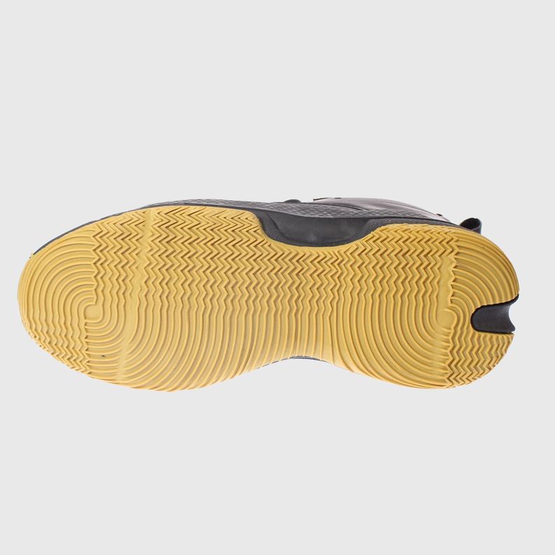 Zapatilla Caña Negro/Dorado Vía Franca Hombre-4