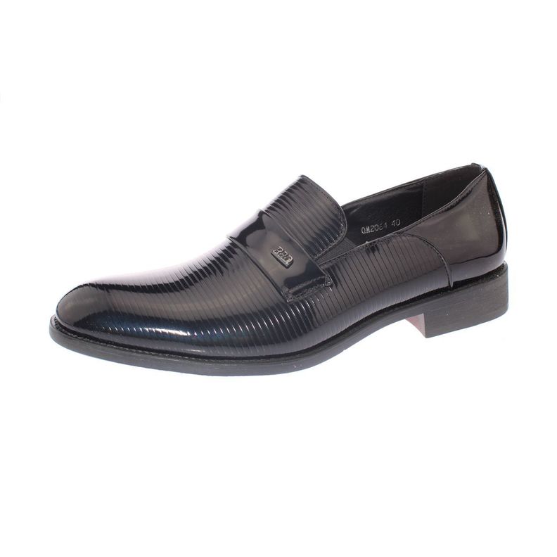 Zapato charol Negro Vía Franca Hombre-0