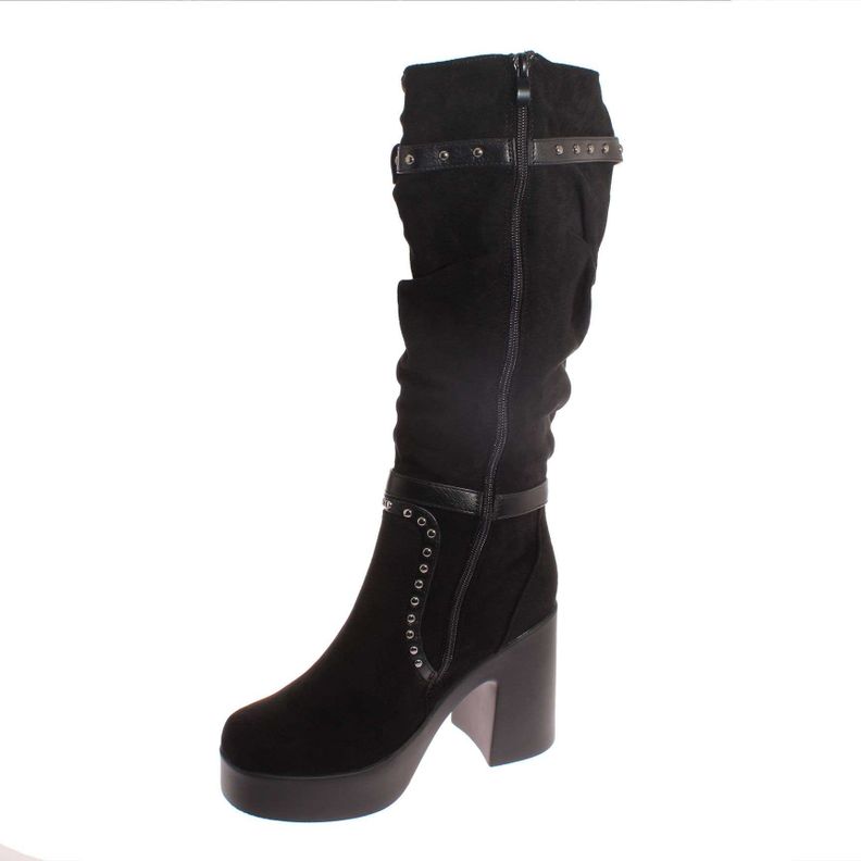 Bota Negro Vía Franca Mujer Art: 5PG243131BLACK-0