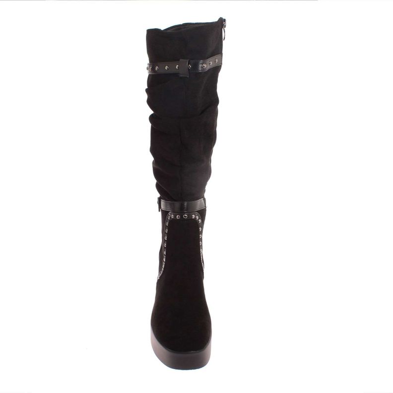 Bota Negro Vía Franca Mujer Art: 5PG243131BLACK-2