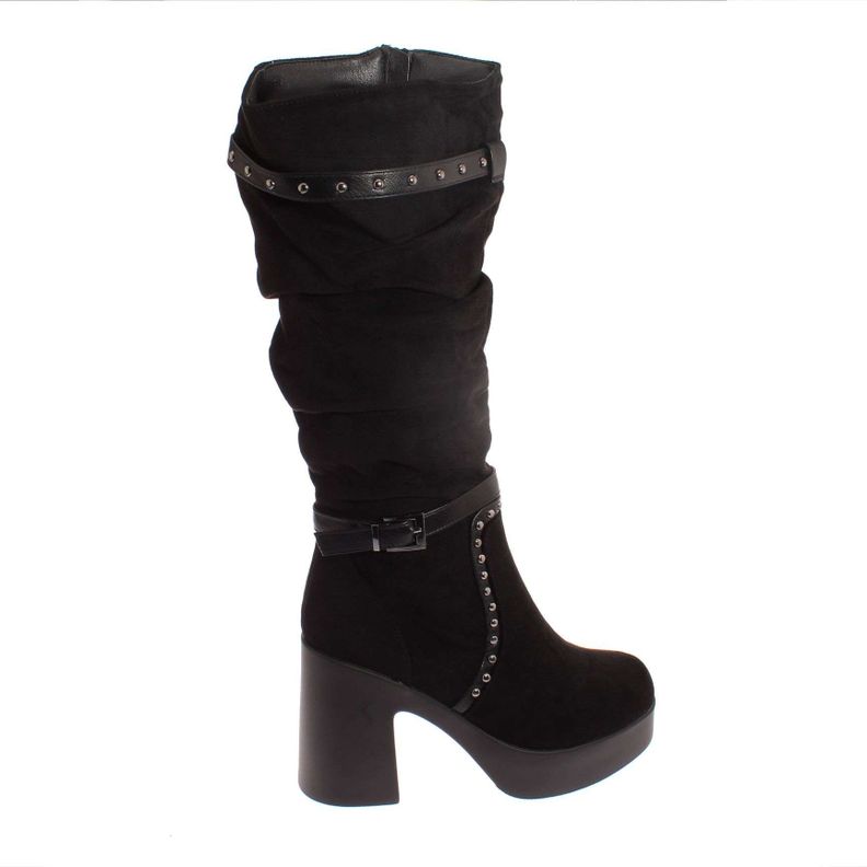 Bota Negro Vía Franca Mujer Art: 5PG243131BLACK-3