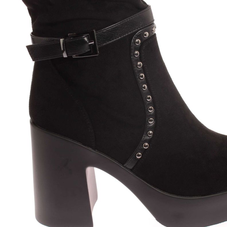 Bota Negro Vía Franca Mujer Art: 5PG243131BLACK-4