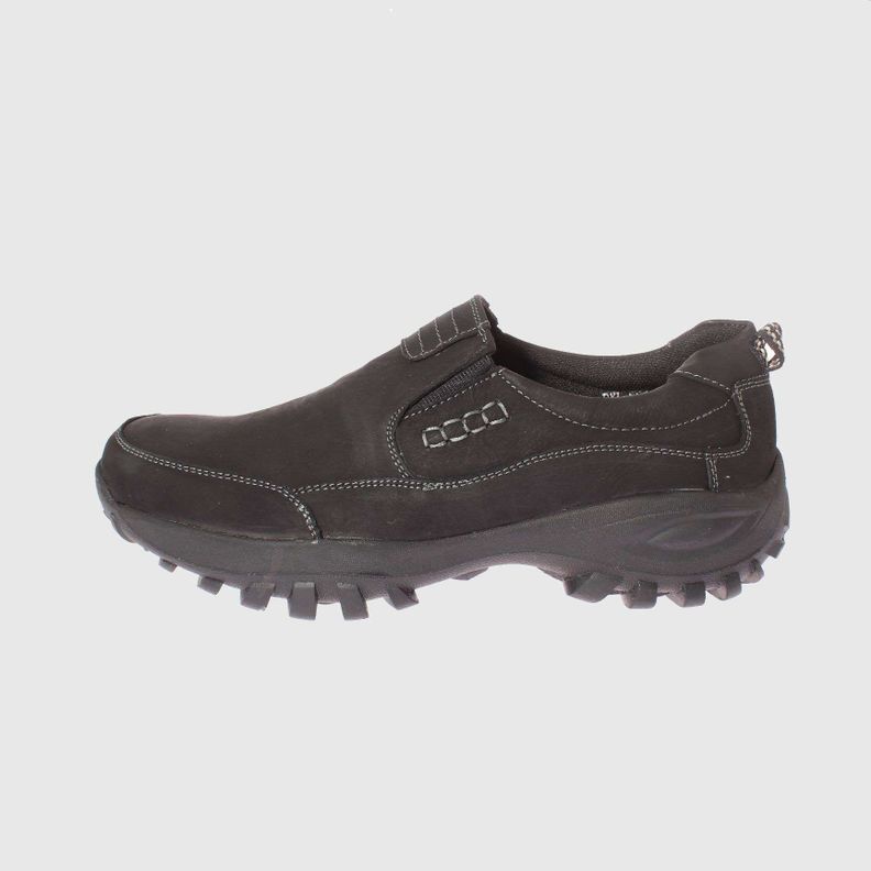 Zapato Casual Negro Vía Franca Hombre-4
