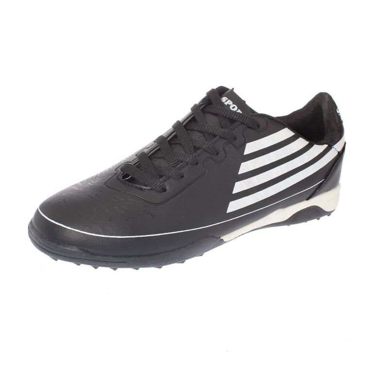Zapatilla baby Futbol Negro Vía Franca Hombre-0