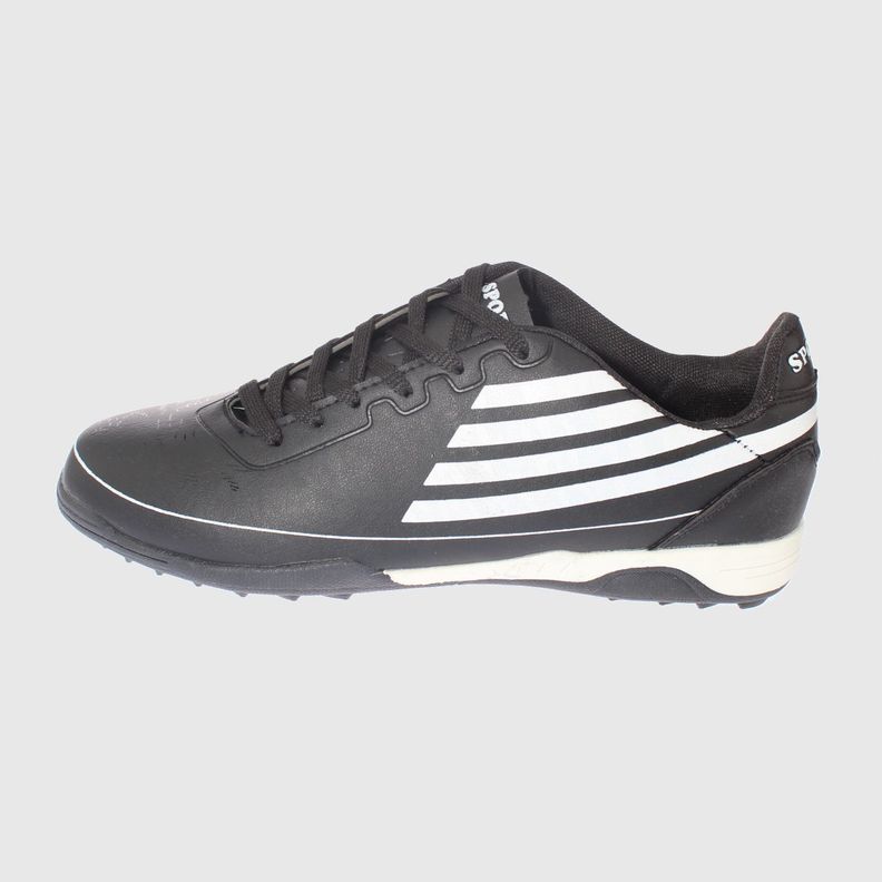 Zapatilla baby Futbol Negro Vía Franca Hombre-1