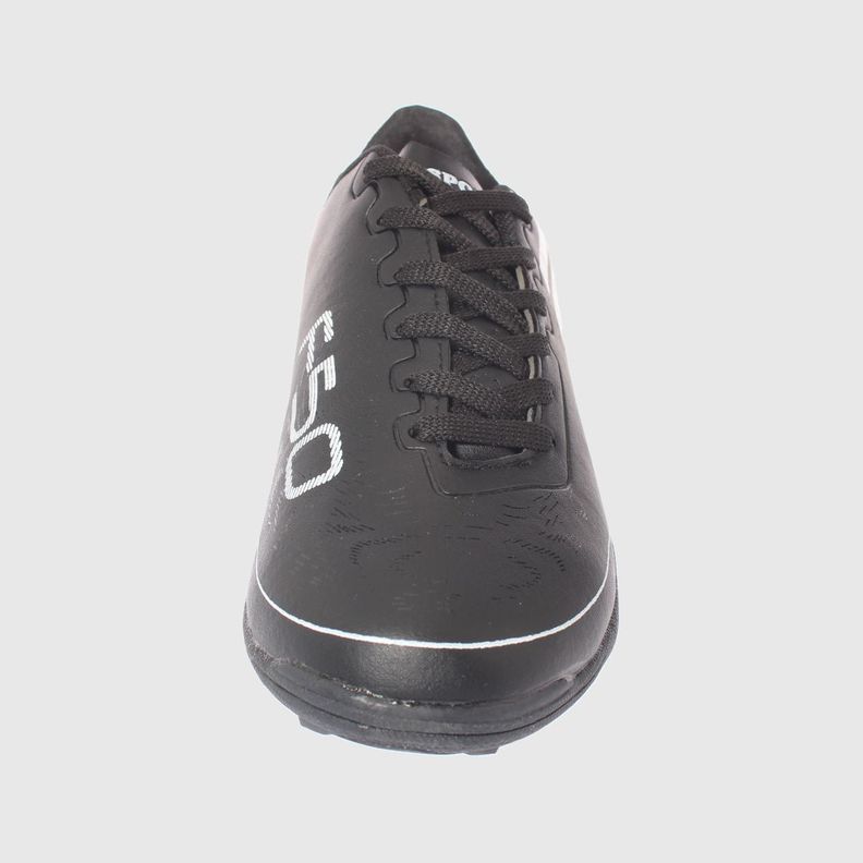 Zapatilla baby Futbol Negro Vía Franca Hombre-2