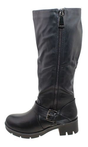 Bota Negro Vía Franca Mujer-1