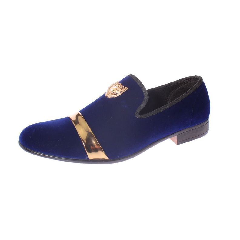 Mocasín Azul Vía Franca Hombre-0