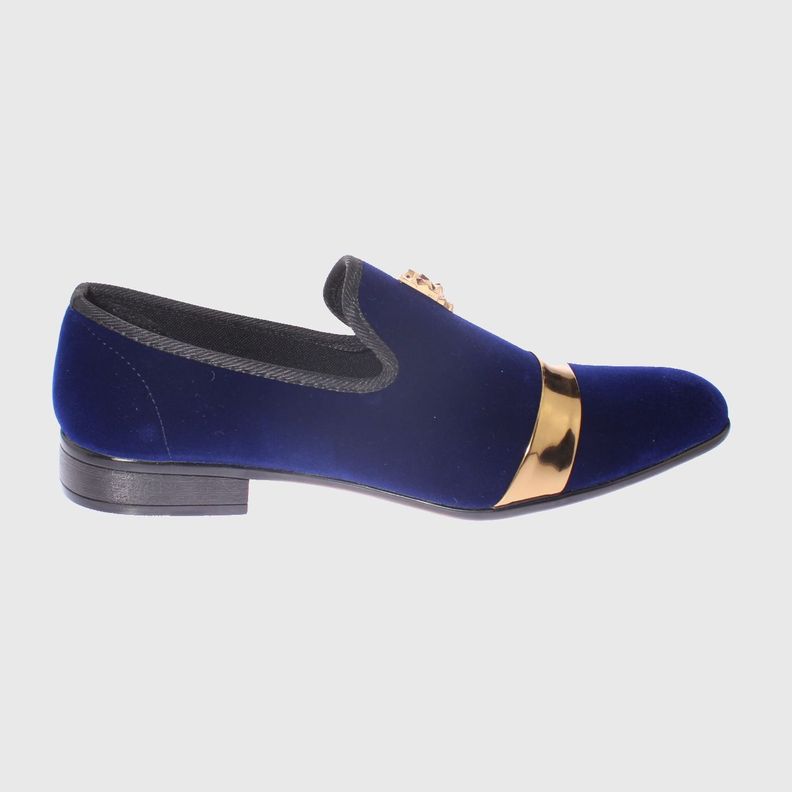 Mocasín Azul Vía Franca Hombre-3