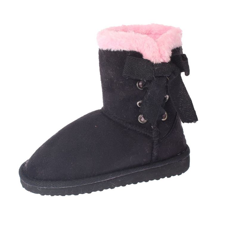 Bota invierno Negro Vía franca Niña-0