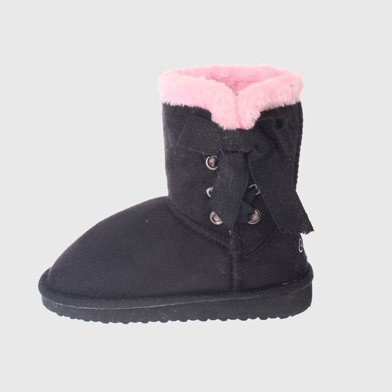 Bota invierno Negro Vía franca Niña-2