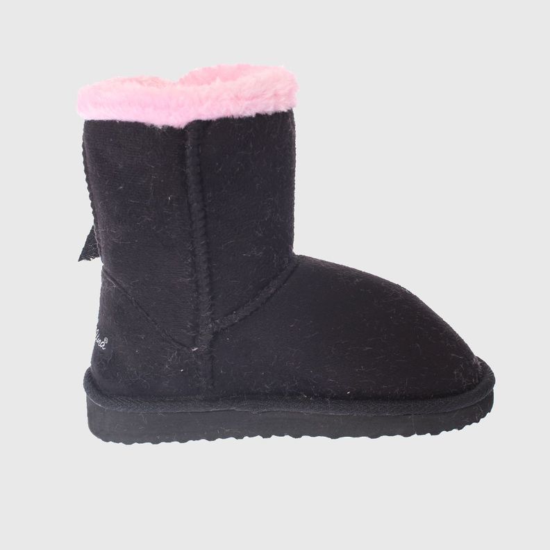 Bota invierno Negro Vía franca Niña-4