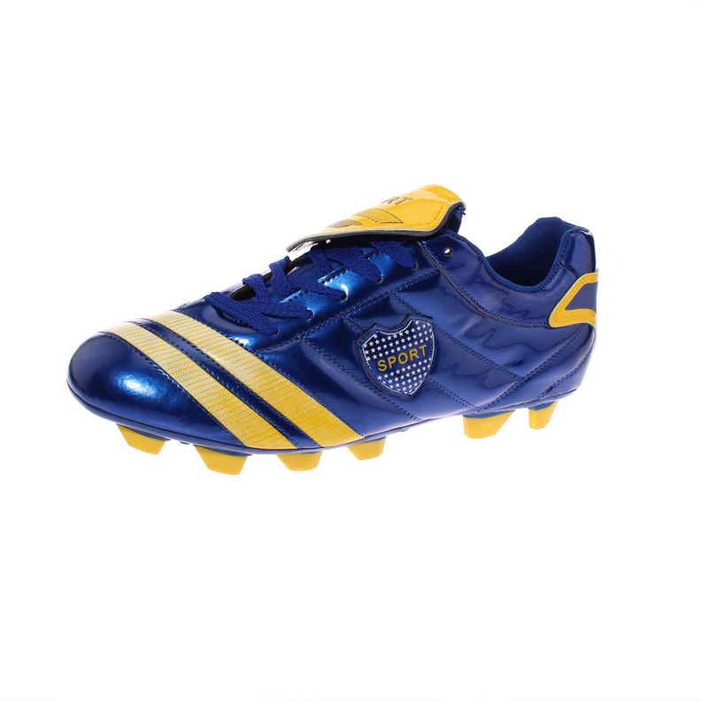 Zapato Futbol Azul/Amarillo Vía Franca Hombre-0