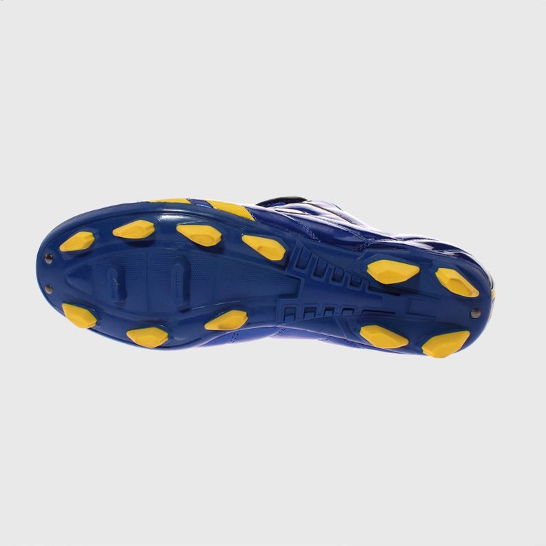 Zapato Futbol Azul/Amarillo Vía Franca Hombre-3