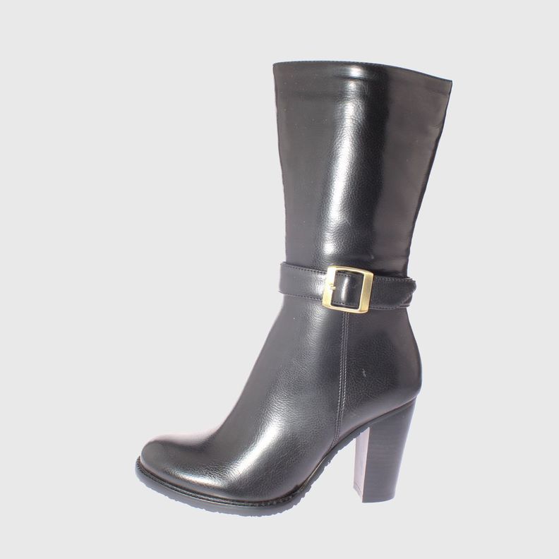 Bota Negro Vía Franca Mujer-1