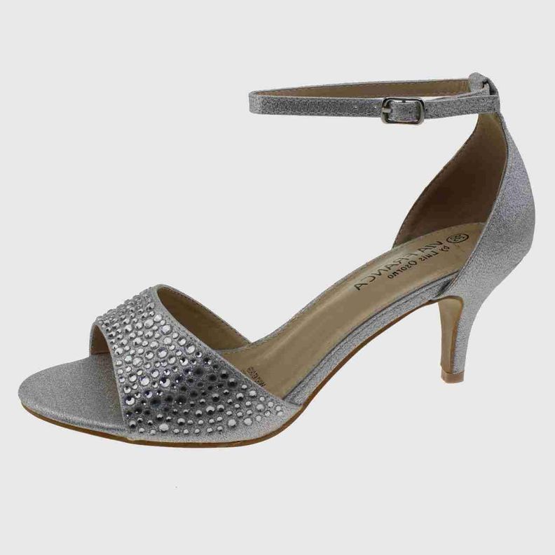 Sandalia Fiesta Plata Vía franca Mujer 5G8247PLATA1-1