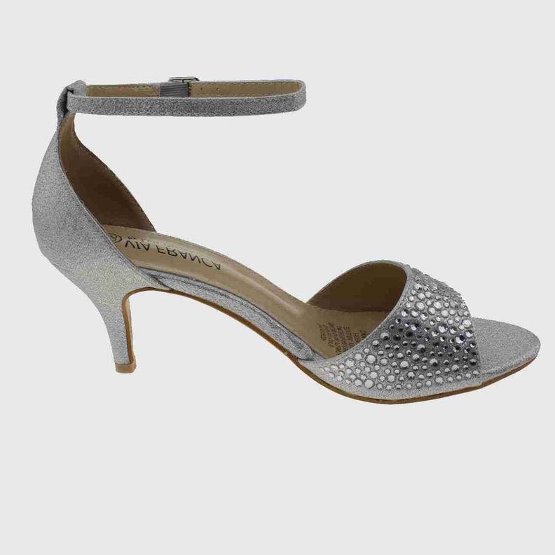 Sandalia Fiesta Plata Vía franca Mujer 5G8247PLATA1-3