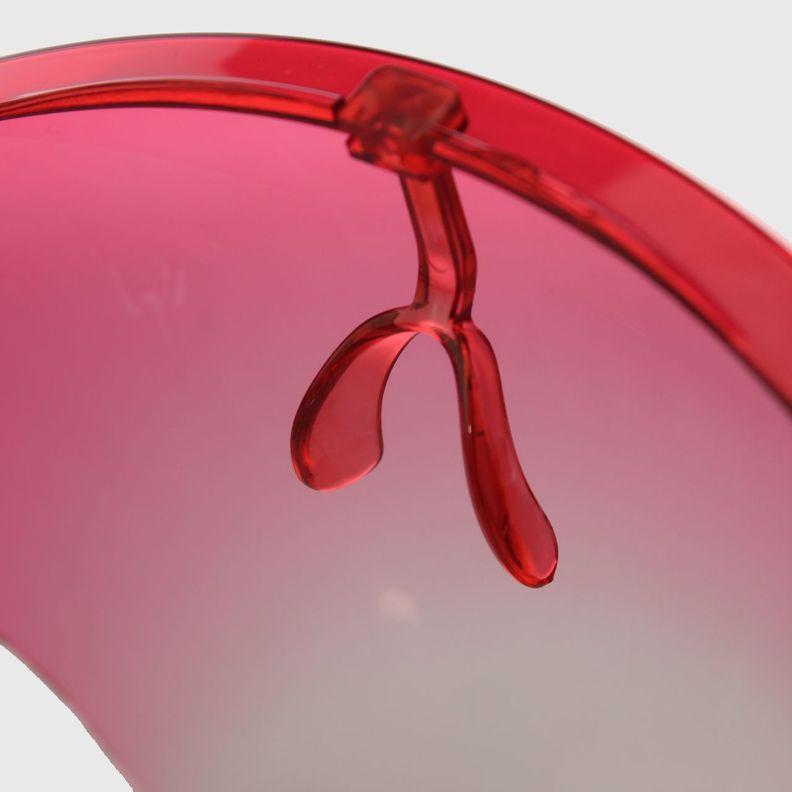 Escudo Rostro Completo Policarbonato Rosado Vía Franca-4