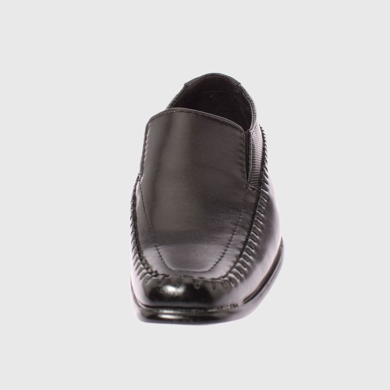 Zapato Negro Vía Franca Hombre-2