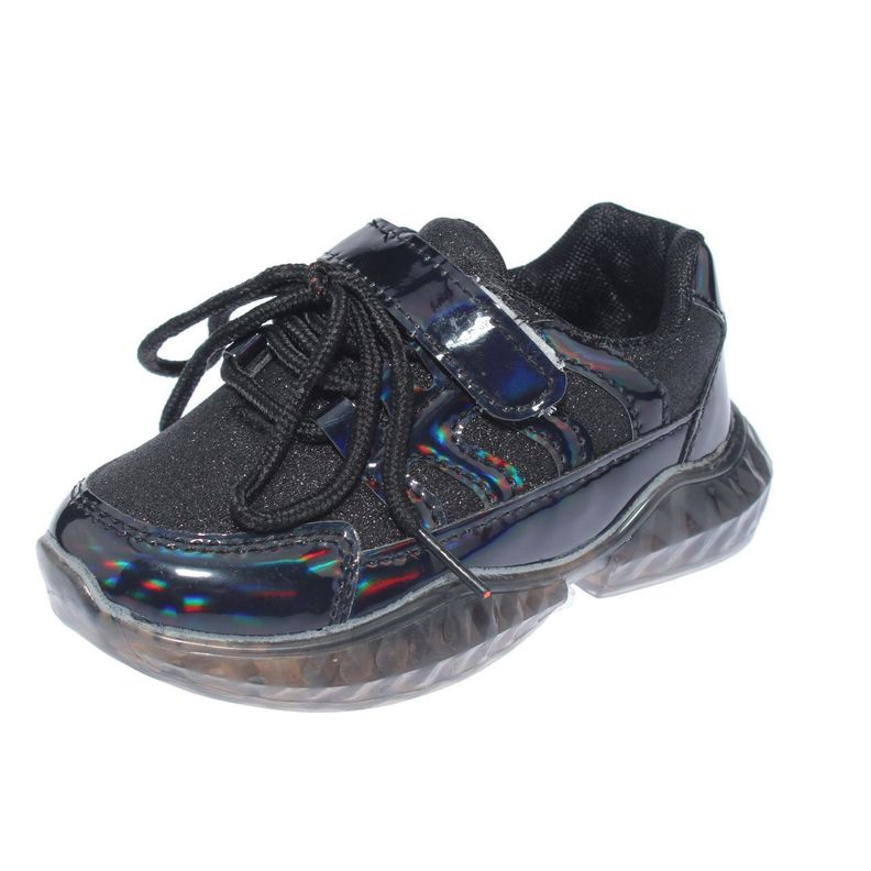 Zapatilla Luces Negro Vía Franca Unisex-0