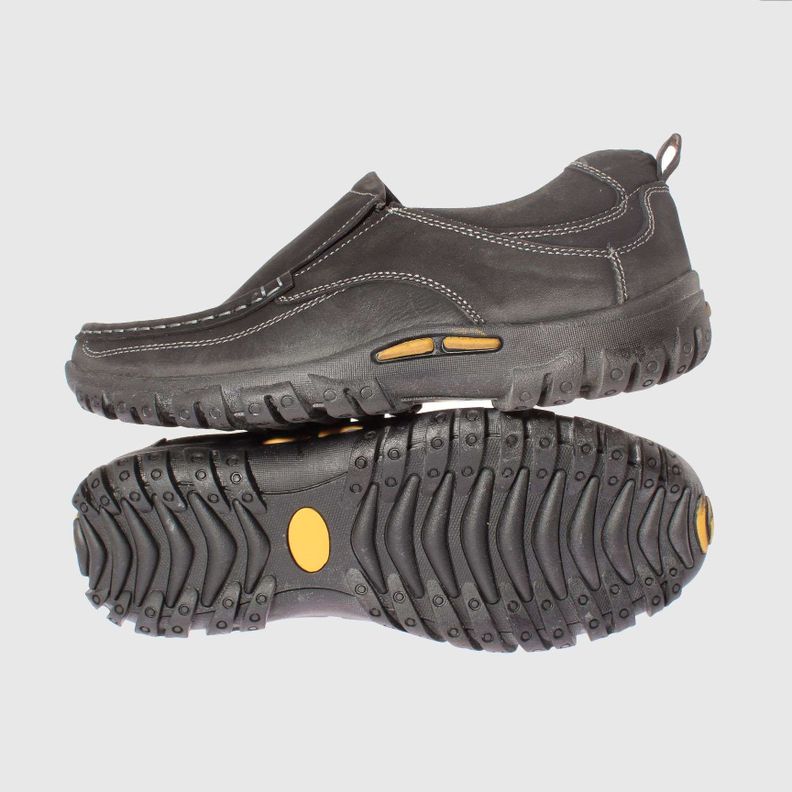 Zapato Casual Negro Vía Franca Hombre-1