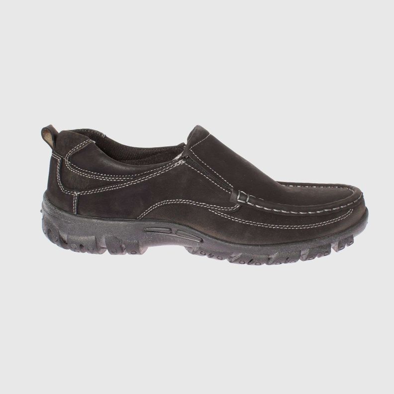 Zapato Casual Negro Vía Franca Hombre-3