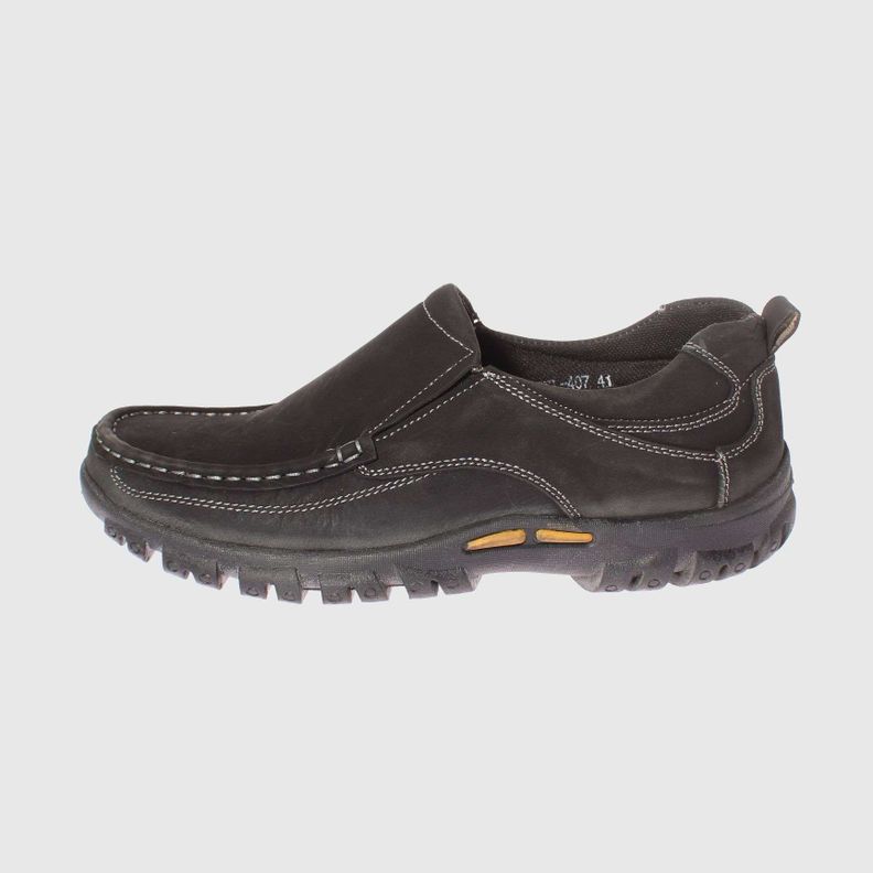 Zapato Casual Negro Vía Franca Hombre-4