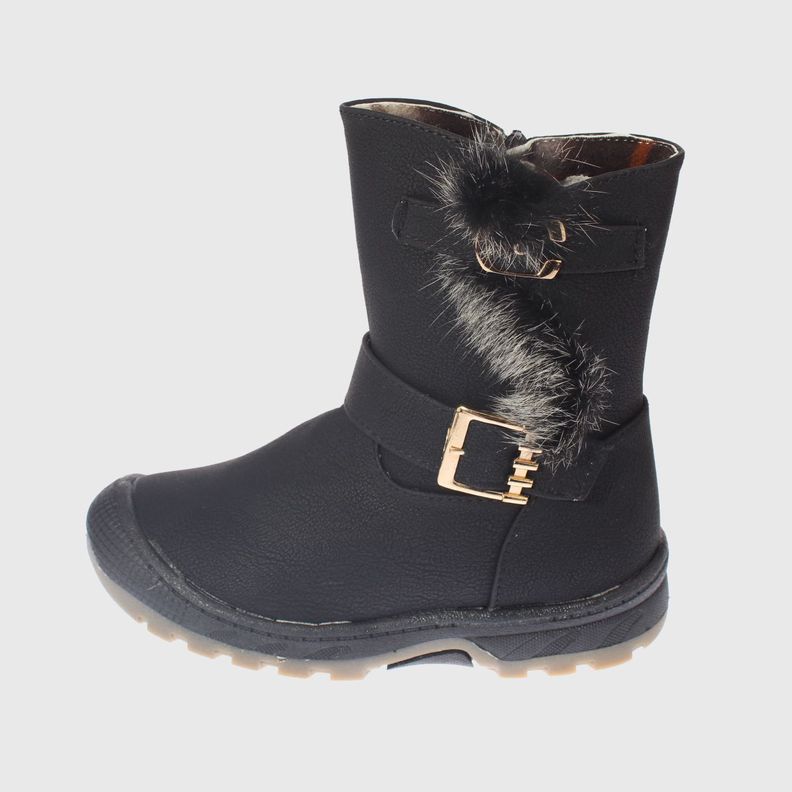 Bota Niña Negro Vía Franca Niña Art: 3ASK72909BLACK-4