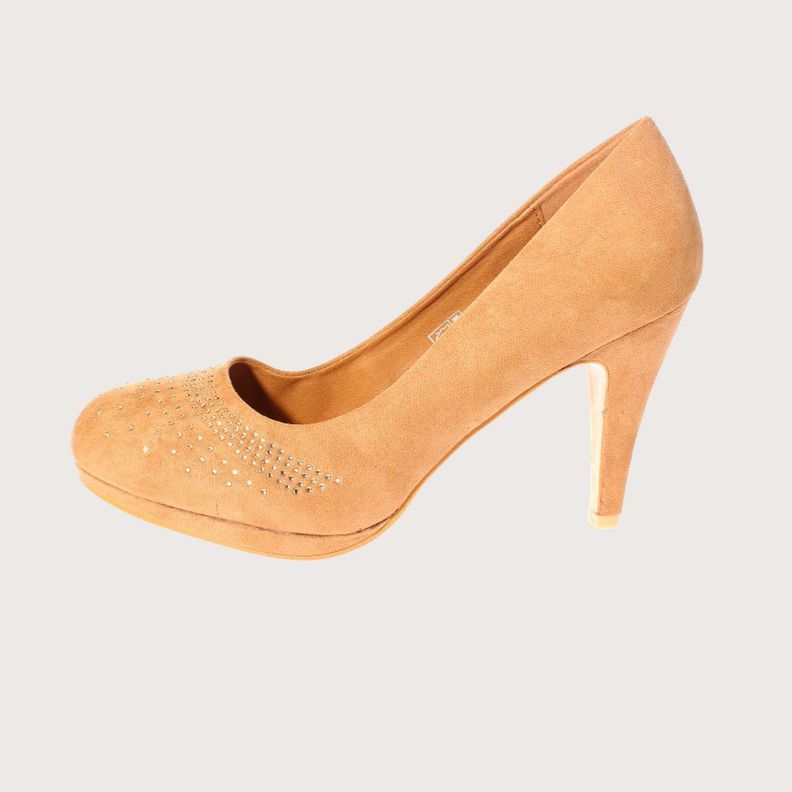 Zapato Café Claro Vía Franca Mujer Art: 5G1419CAMEL-1
