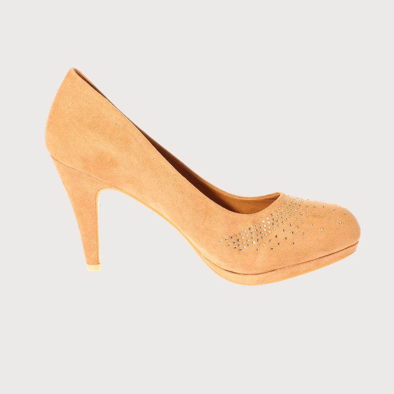 Zapato Café Claro Vía Franca Mujer Art: 5G1419CAMEL-3