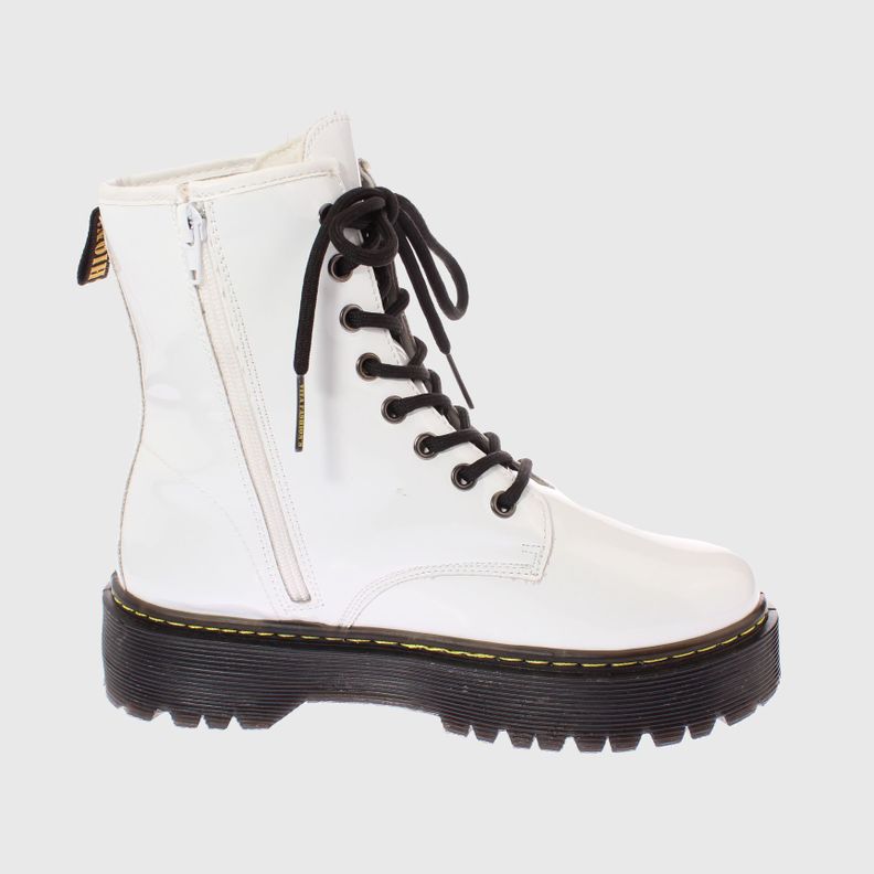 Botin Blanco Vía Franca Mujer-3