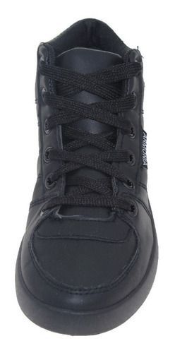 Zapatilla Escolar Para Niño Color Negro-1