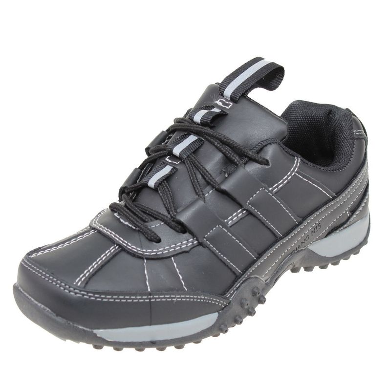 Zapato Escolar Negro Vía Franca Niña-0
