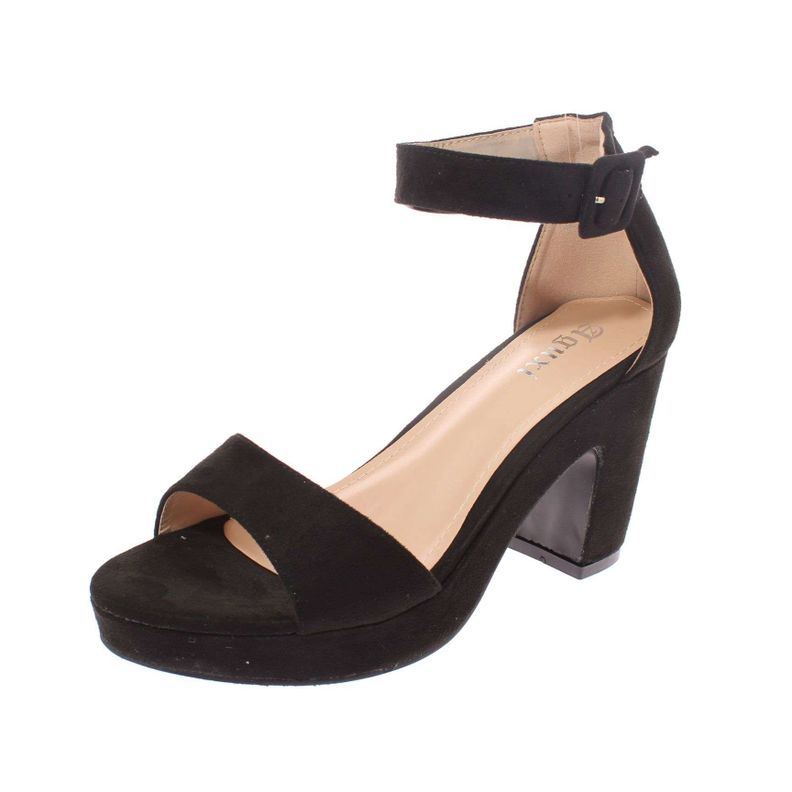 Zapato Tacón Negro Vía Franca Mujer Art: 52210BLACK-0