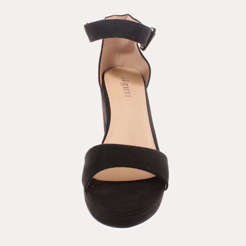 Zapato Tacón Negro Vía Franca Mujer Art: 52210BLACK-2