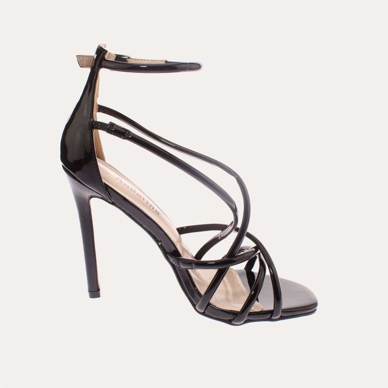 Zapato Tacón Negro Vía Franca Mujer Art: 5S273ABLACK-3