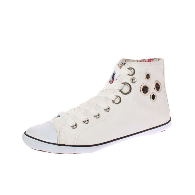 Zapatilla Lona Blanco Vía Franca Mujer Art: 5DSCO1089BLANCO-0