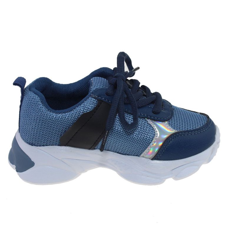 Zapatilla Azul Vía Franca Niña-2