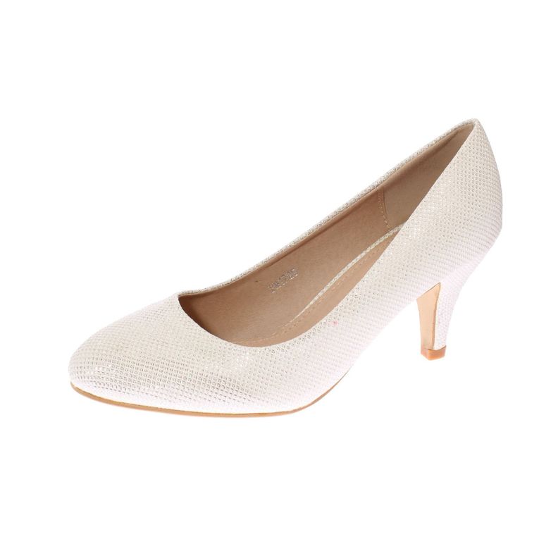 Zapato taco Blanco Vía Franca Mujer-0