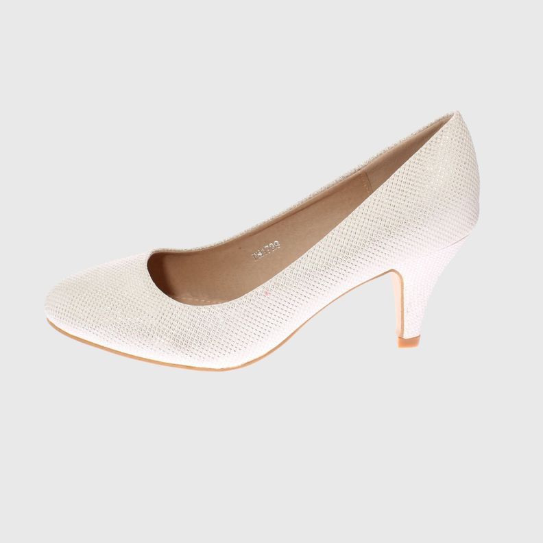Zapato taco Blanco Vía Franca Mujer-1