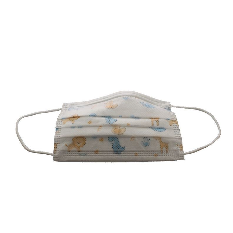 Pack 50 Mascarillas Niño 3 Capas Vía franca Unisex-1