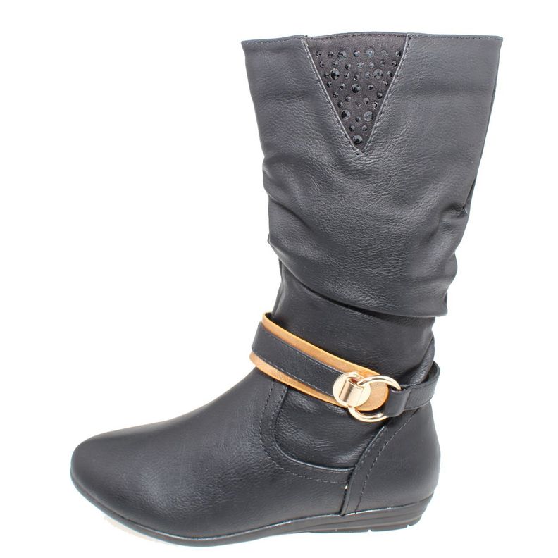 Bota Negro Vía Franca Niña-1