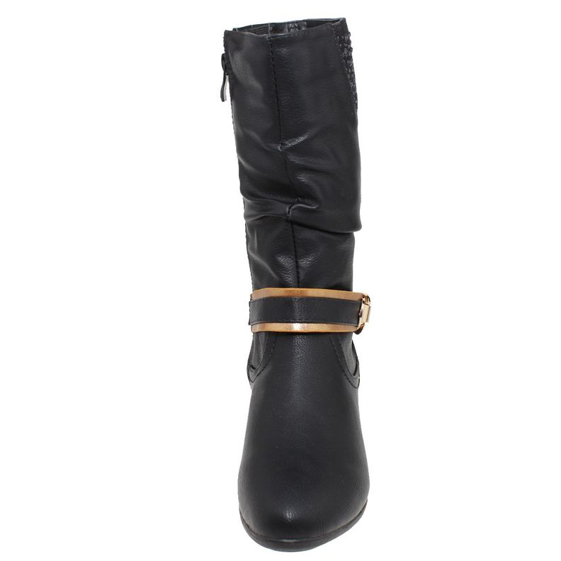Bota Negro Vía Franca Niña-2