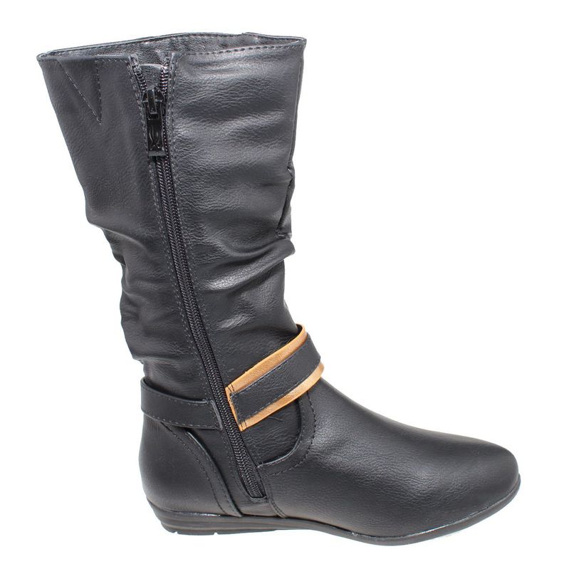 Bota Negro Vía Franca Niña-3