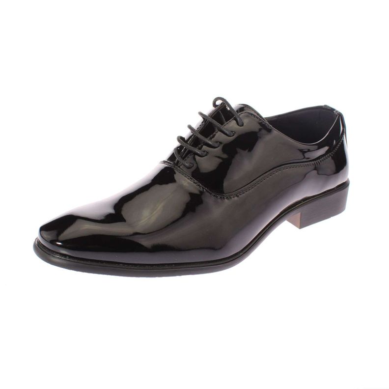Zapato Negro Vía Franca Hombre Art: 8L810BLACK-0